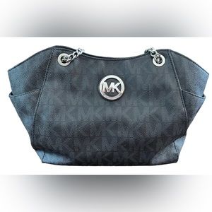 Michael Kors Signature-print shoulder bag